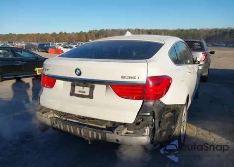 2012 BMW 535I Gran Turismo from USA, damaged, VIN WBASN2C59CC202347